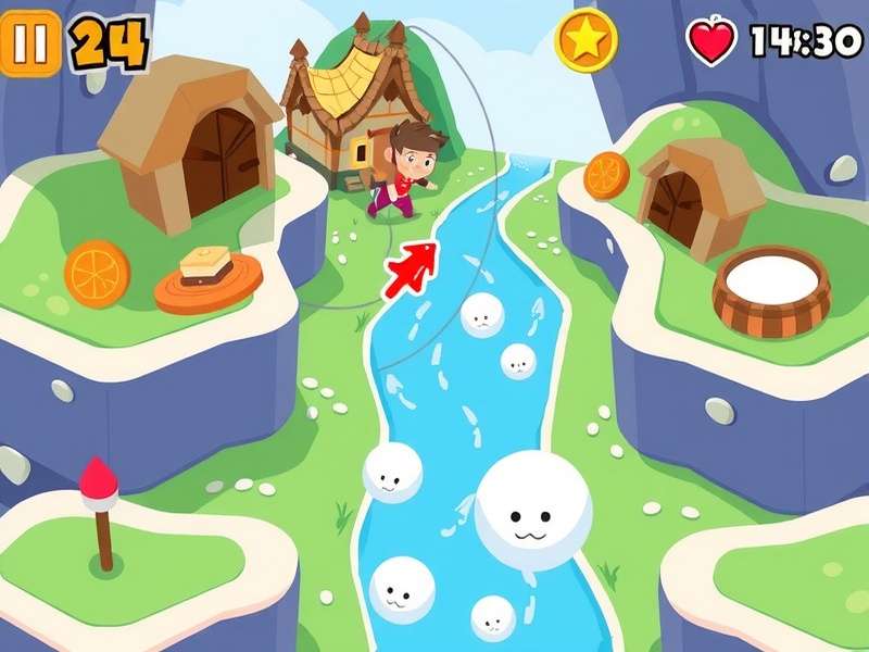 Tom S Yogurt Adventure Gameplay Screenshot